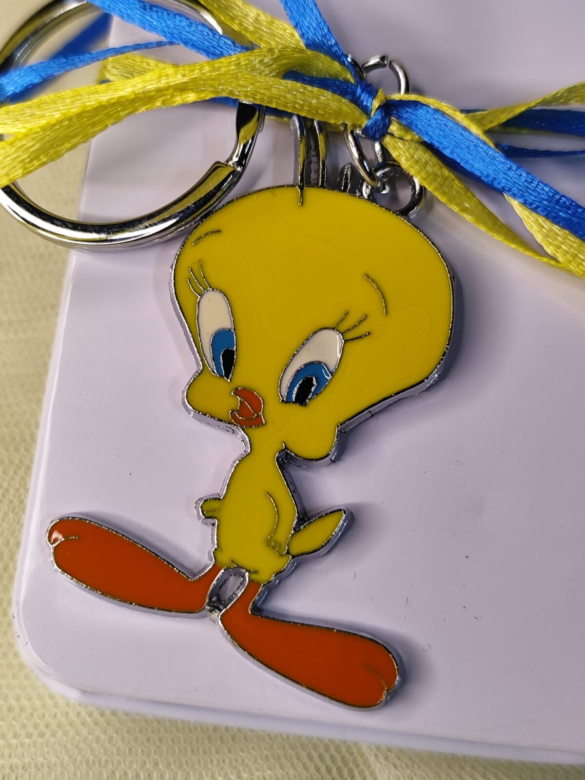 Mπομπονιερα Βαπτισης Μπιζουτιερα Tweety Μπρελοκ