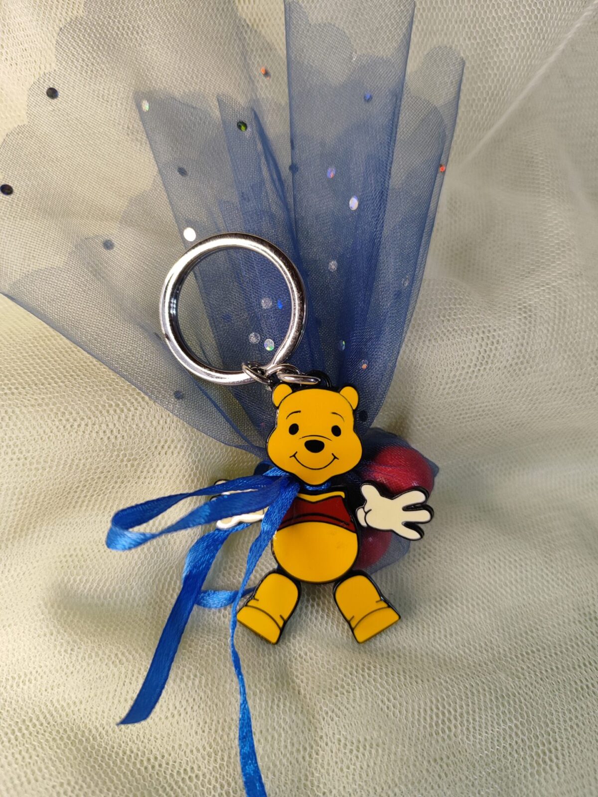 Μπομπονιερα Βαπτισης Winnie Μπρελοκ