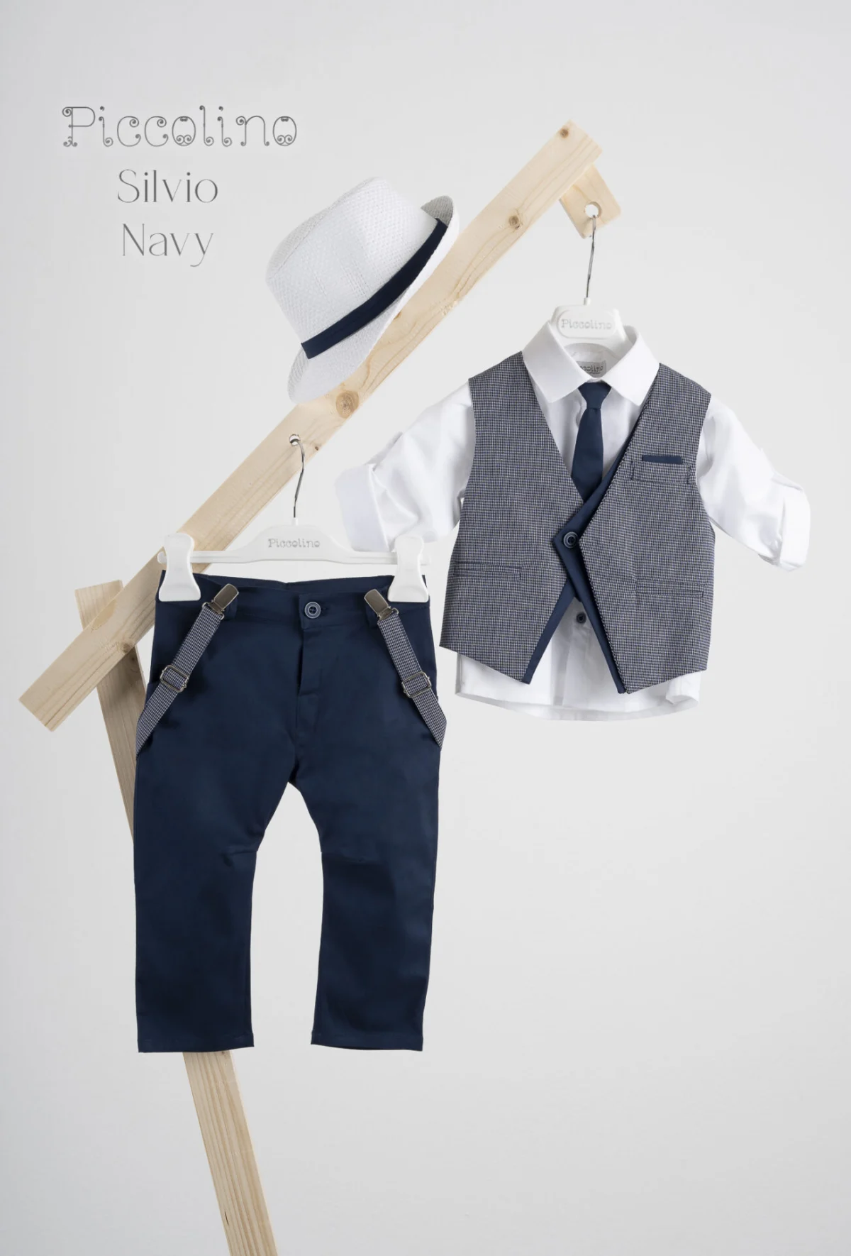 Βαπτιστικο Ρουχο Silvio Navy