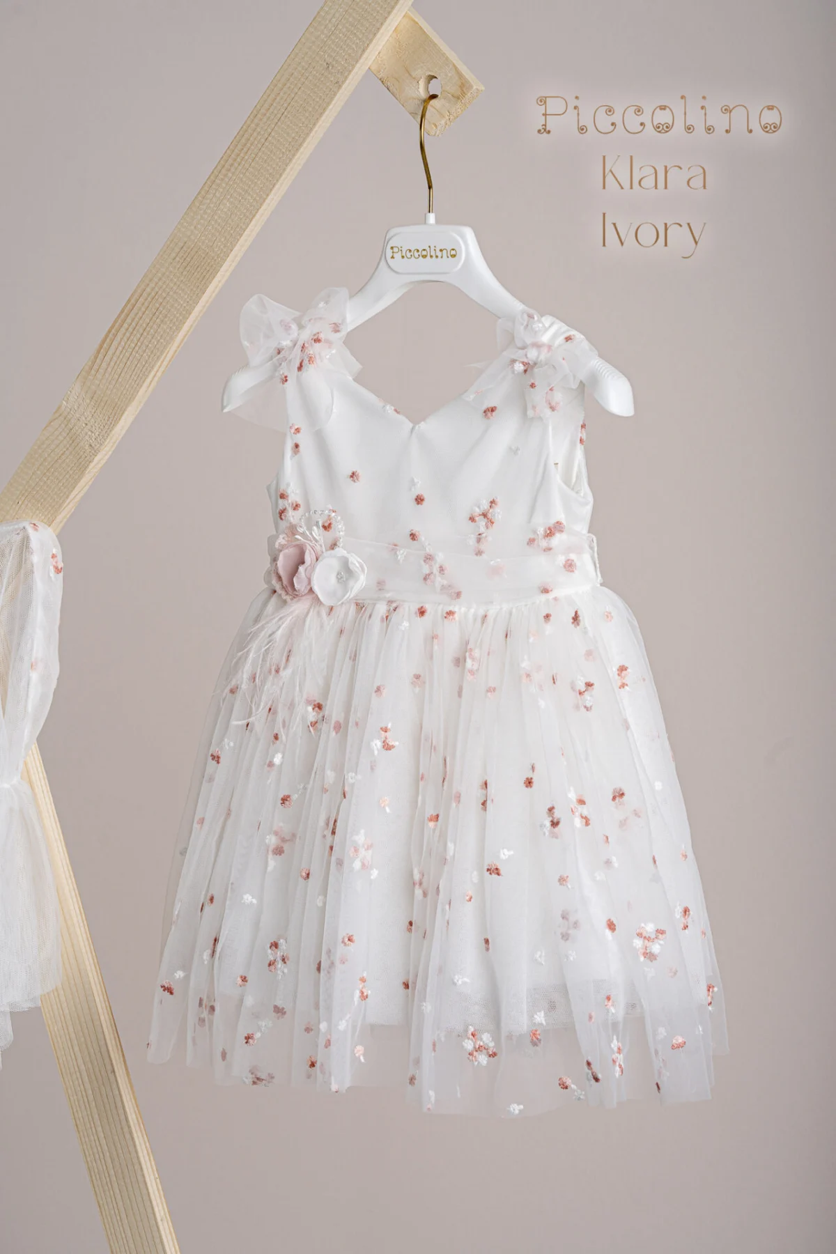 Βαπτιστικο Ρουχο Klara Ivory