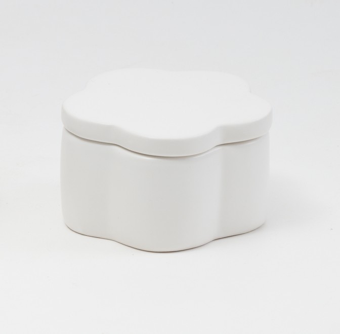 Mπομπονιερα Βαπτισης Λουλουδι Μπιζουτιερα