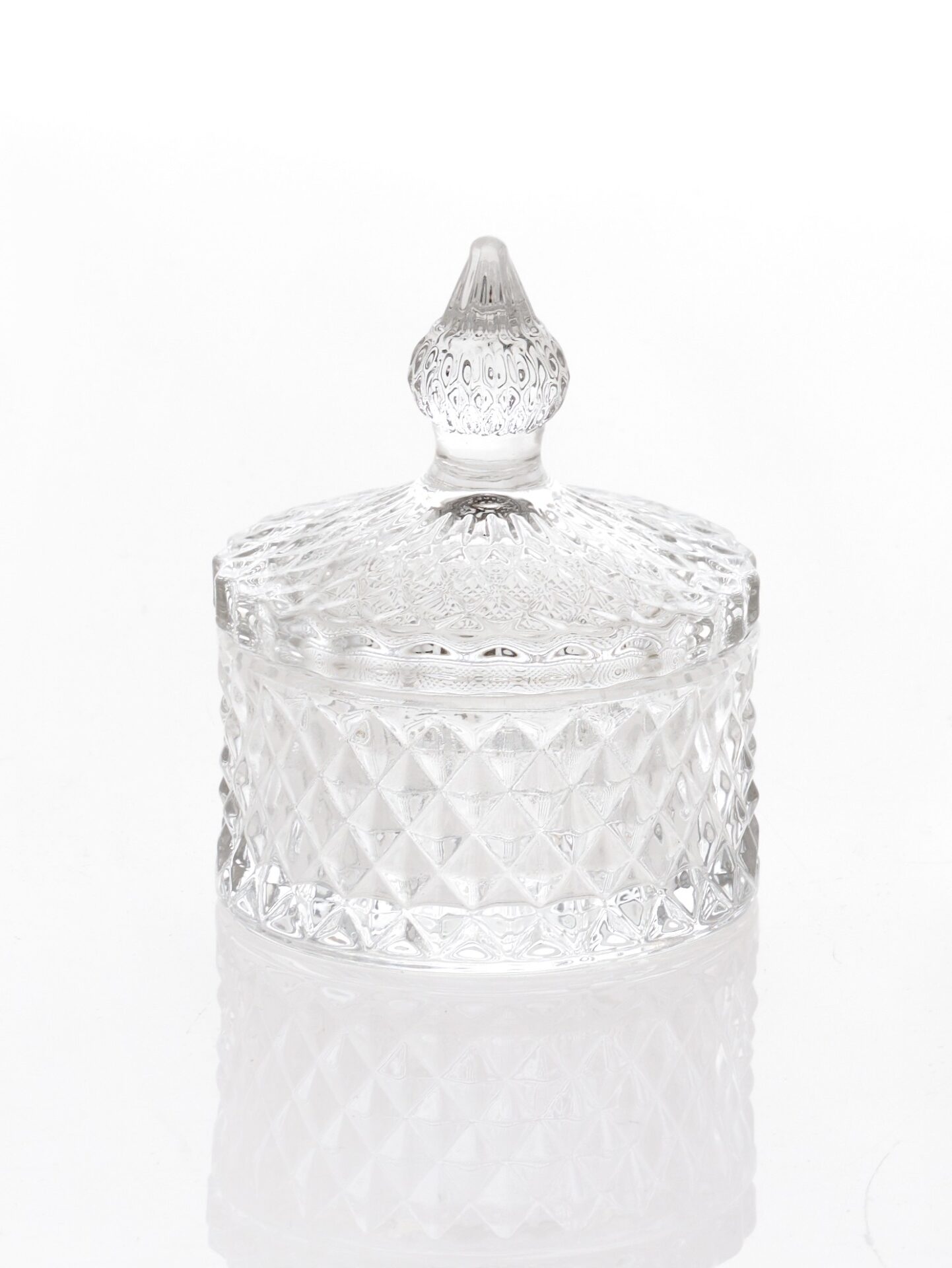 Mπομπονιερα Γυαλινη Φοντανιερα