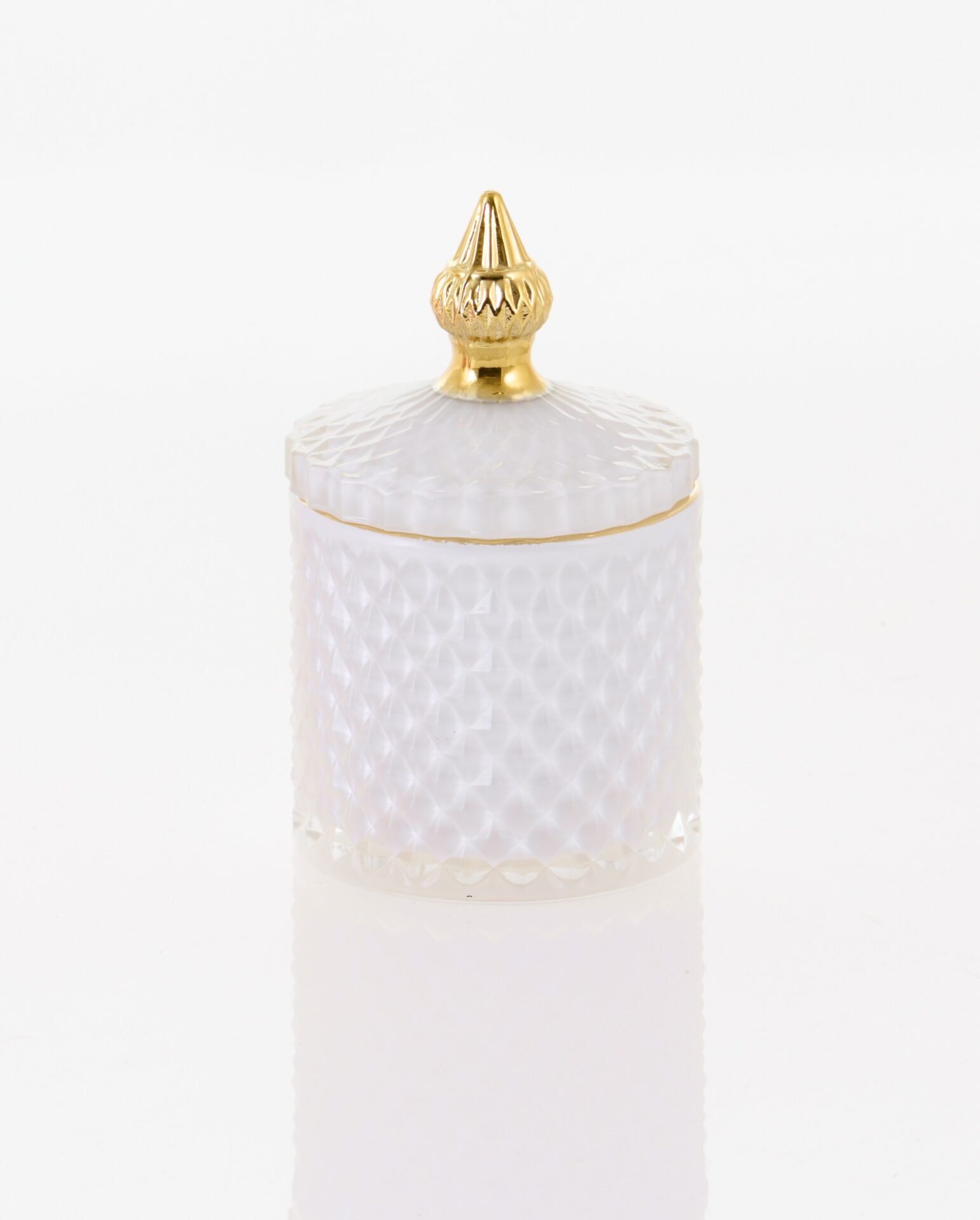 Mπομπονιερα Φοντανιερα Λευκη Ματ