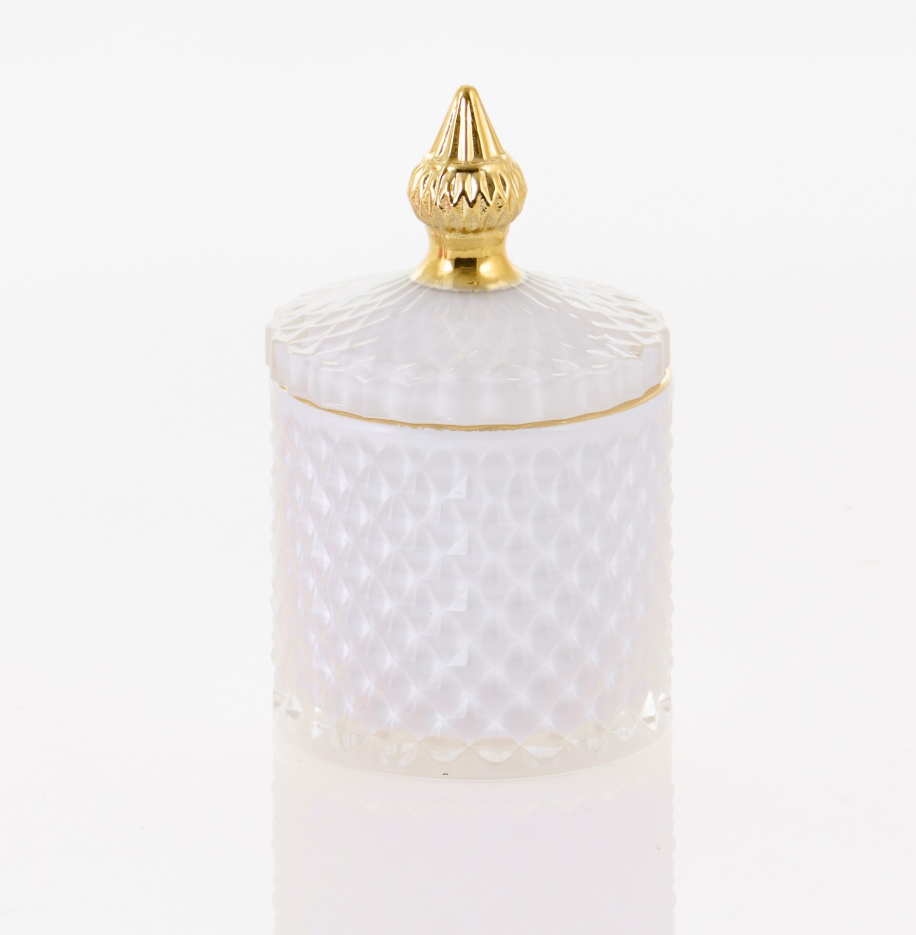 Mπομπονιερα Φοντανιερα Λευκη Ματ