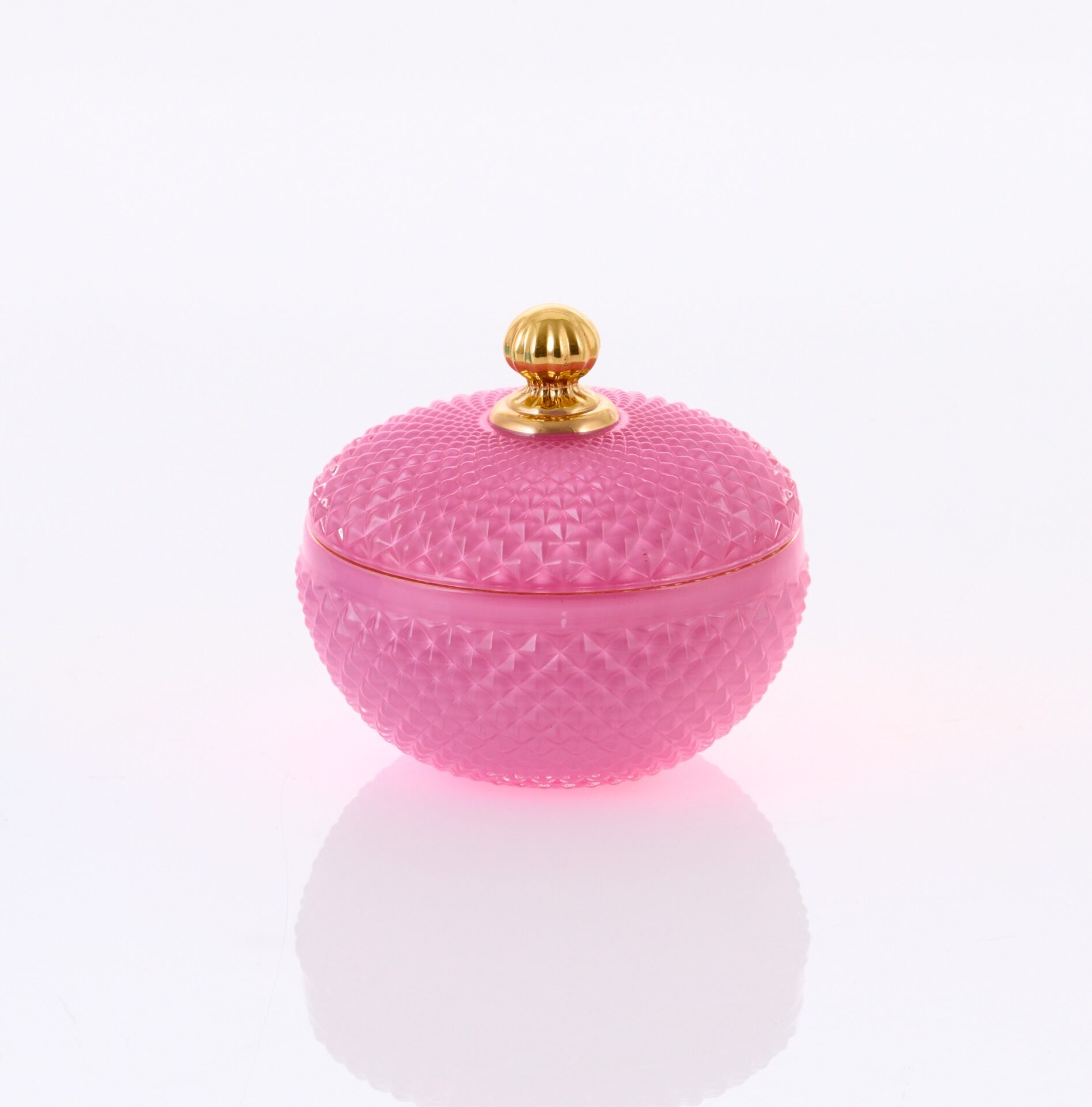 Mπομπονιερα Βαπτισης Φοντανιερα Ροζ