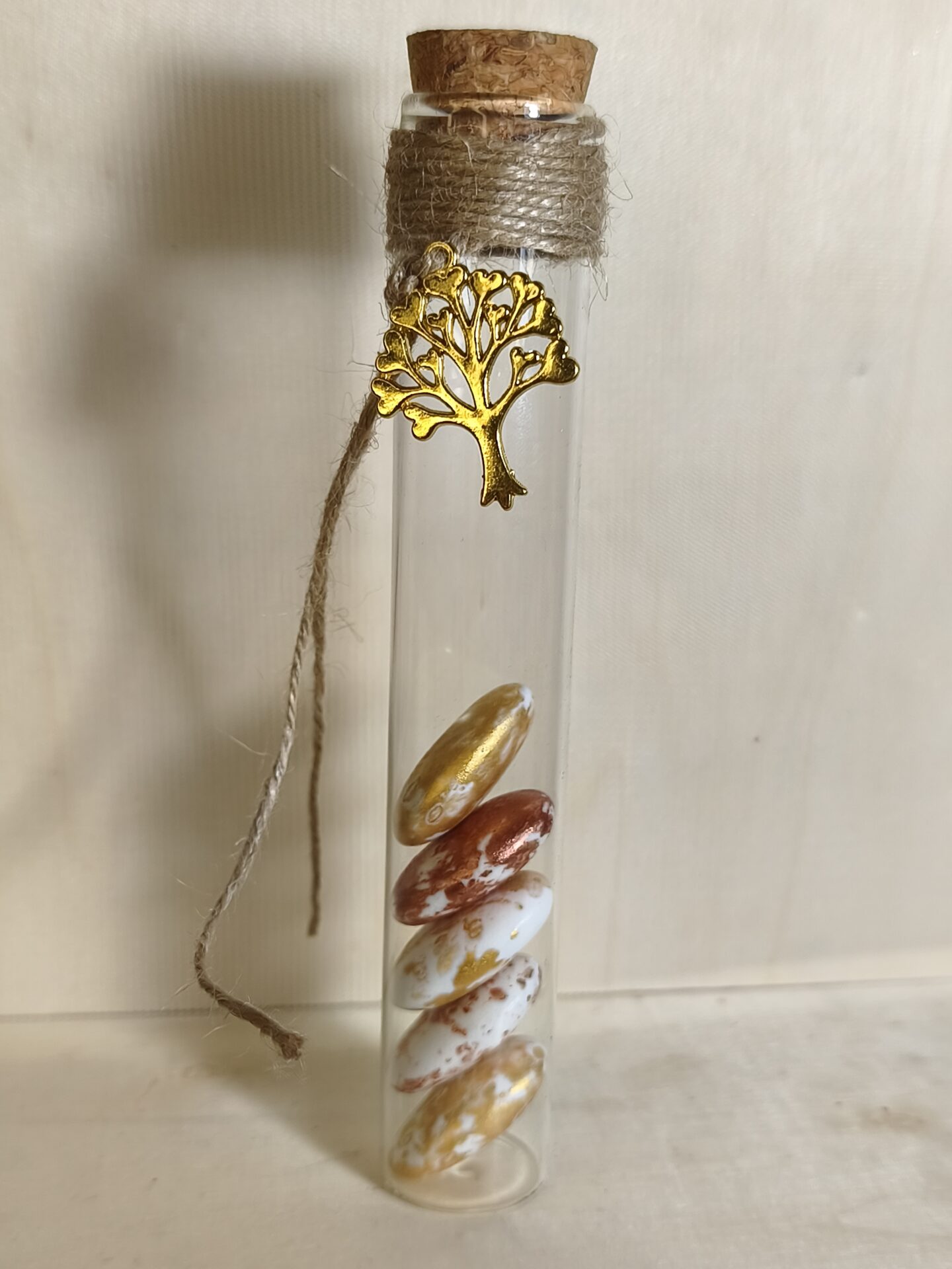 Mπομπονιερα Γαμου Δοκιμαστικος Σωληνας Δεντρο Ζωης