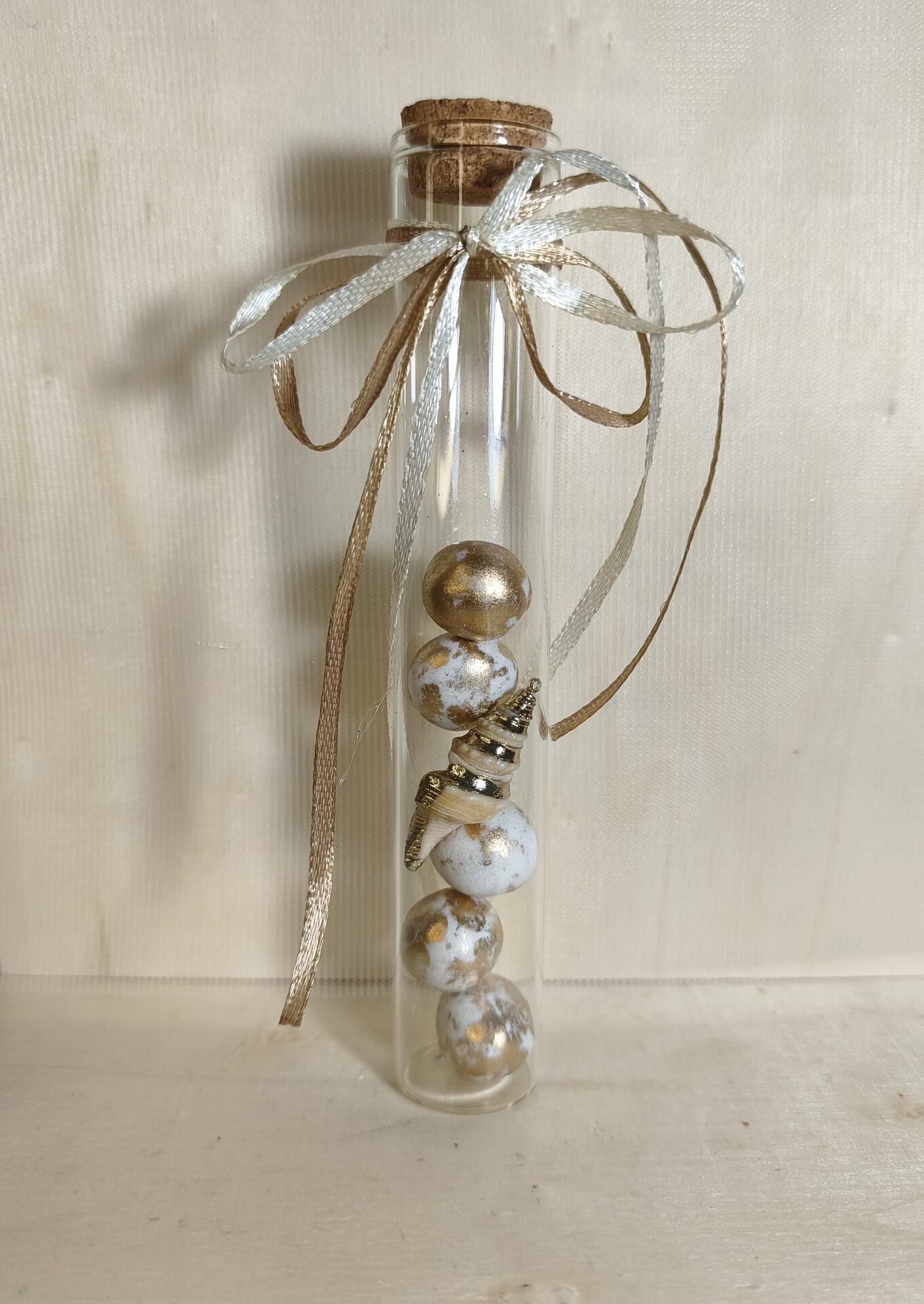 Mπομπονιερα Δοκιμαστικος Σωληνας Koχυλι