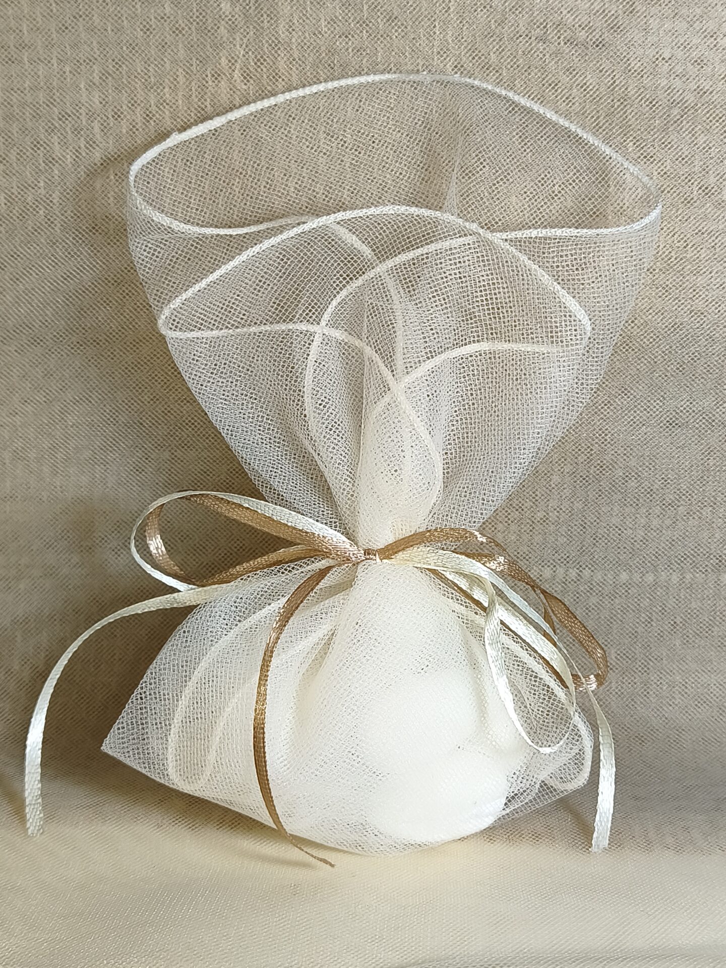 Mπομπονιερα Γαμου Tουλι Με Τελειωμα