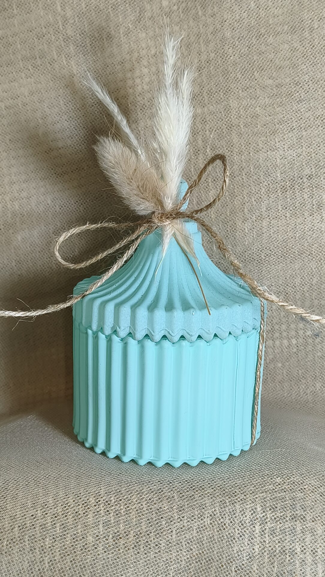 Mπομπονιερα Γαμου Φοντανιερα Ριγε Βεραμαν+Αποξηραμενα