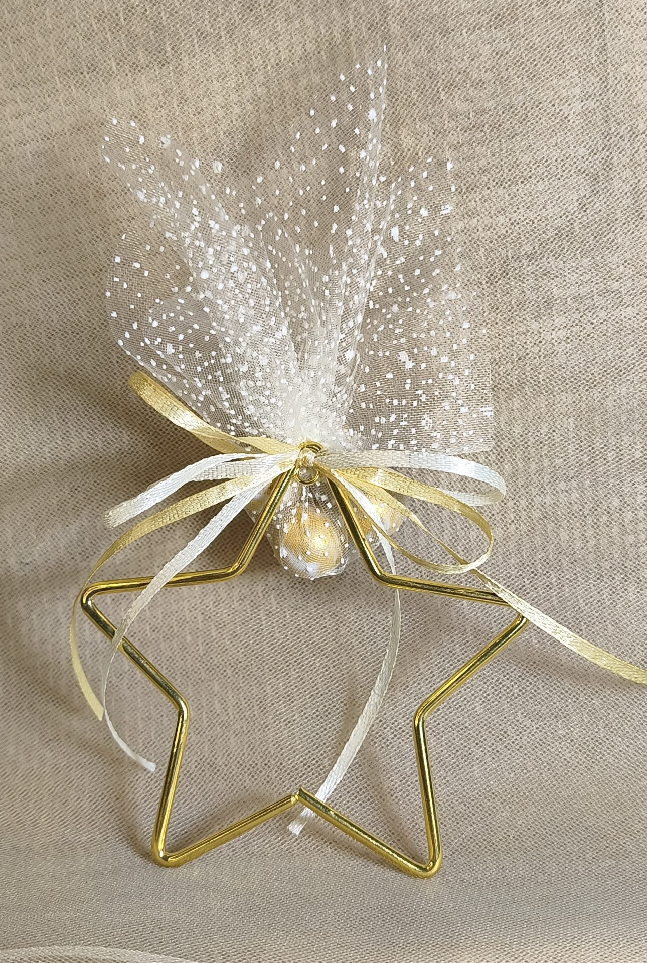 Mπομπονιερα Βαπτισης Αστερι Κρικος