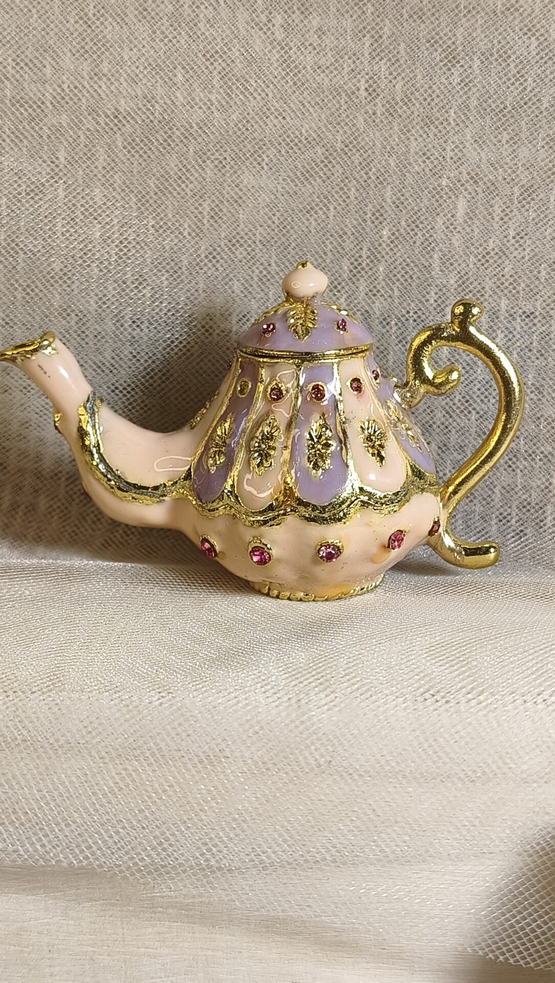 Μπομπονιερα Βαπτισης cloisonne Tσαγιερο