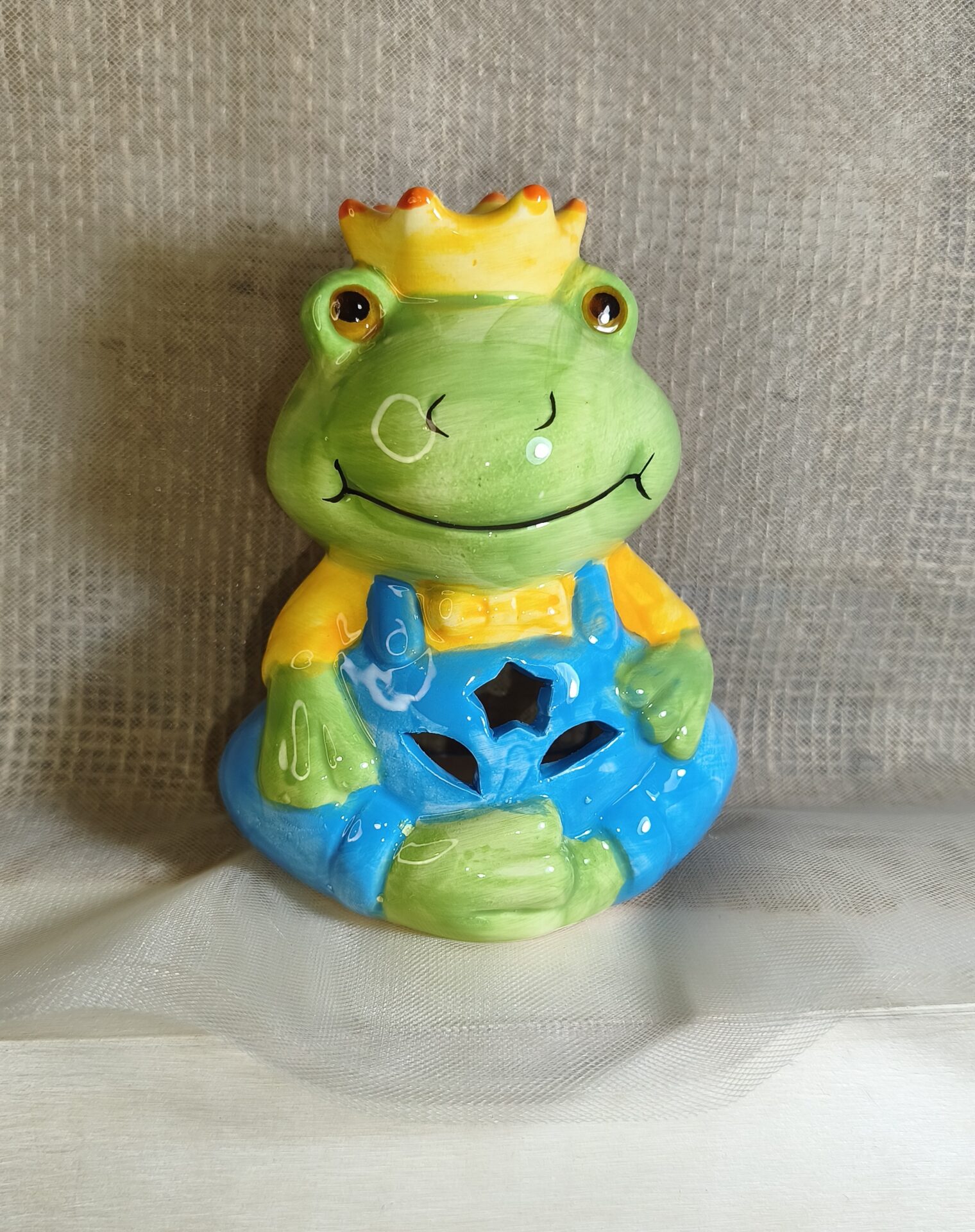 Mπομπονιερα Βαπτισης Βατραχος Ρεσω