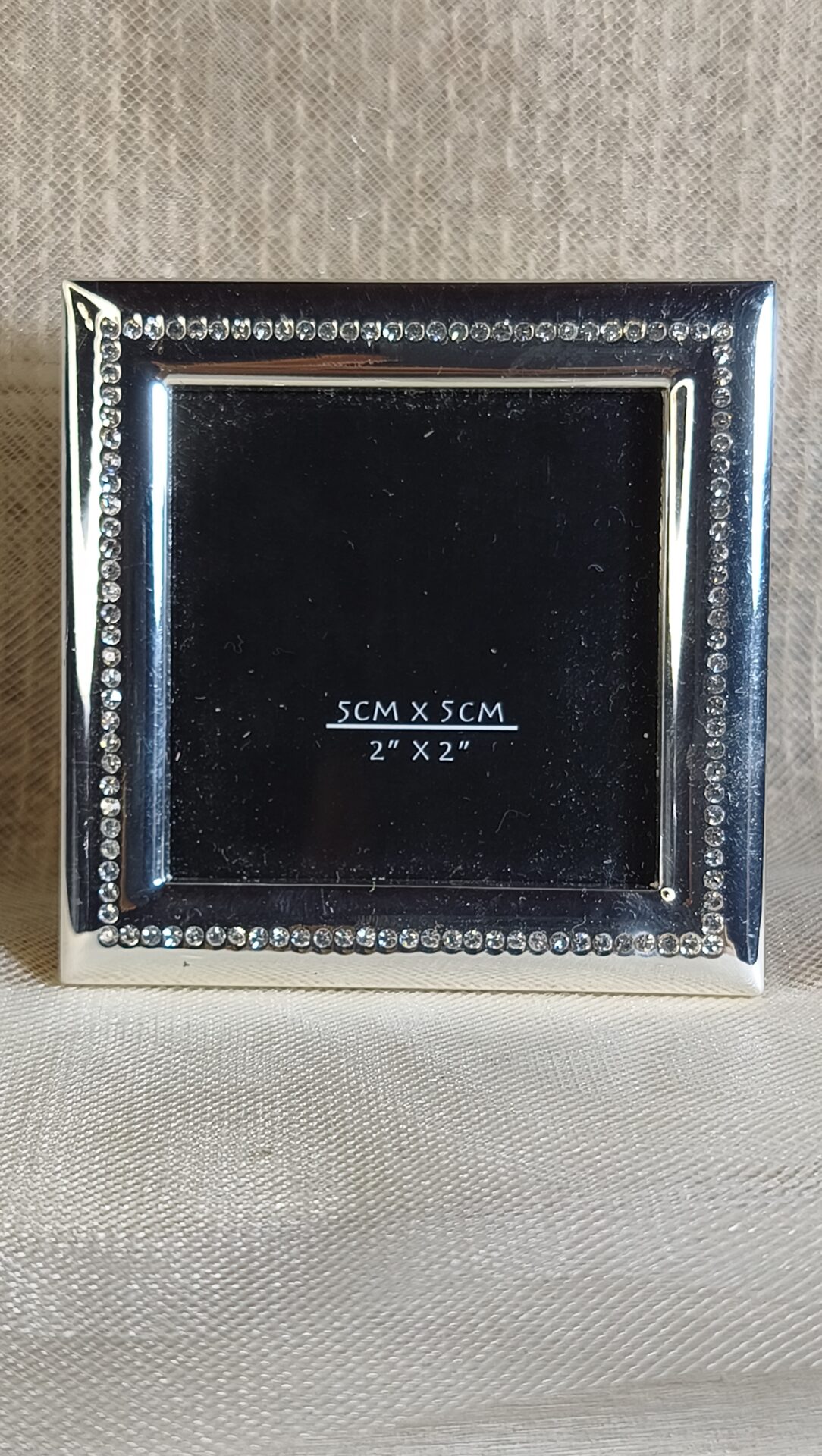 Mπομπονιερα Βαπτισης Κορνιζα Με Στρας