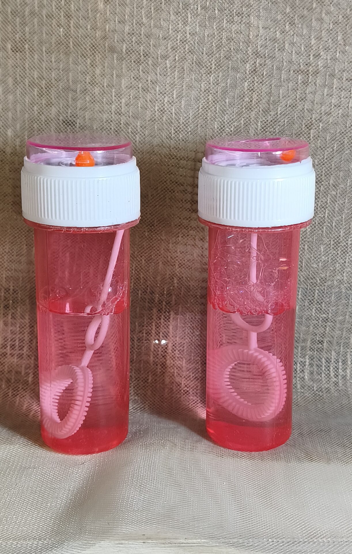 Mπομπονιερα Βαπτισης Φουσκα Ροζ