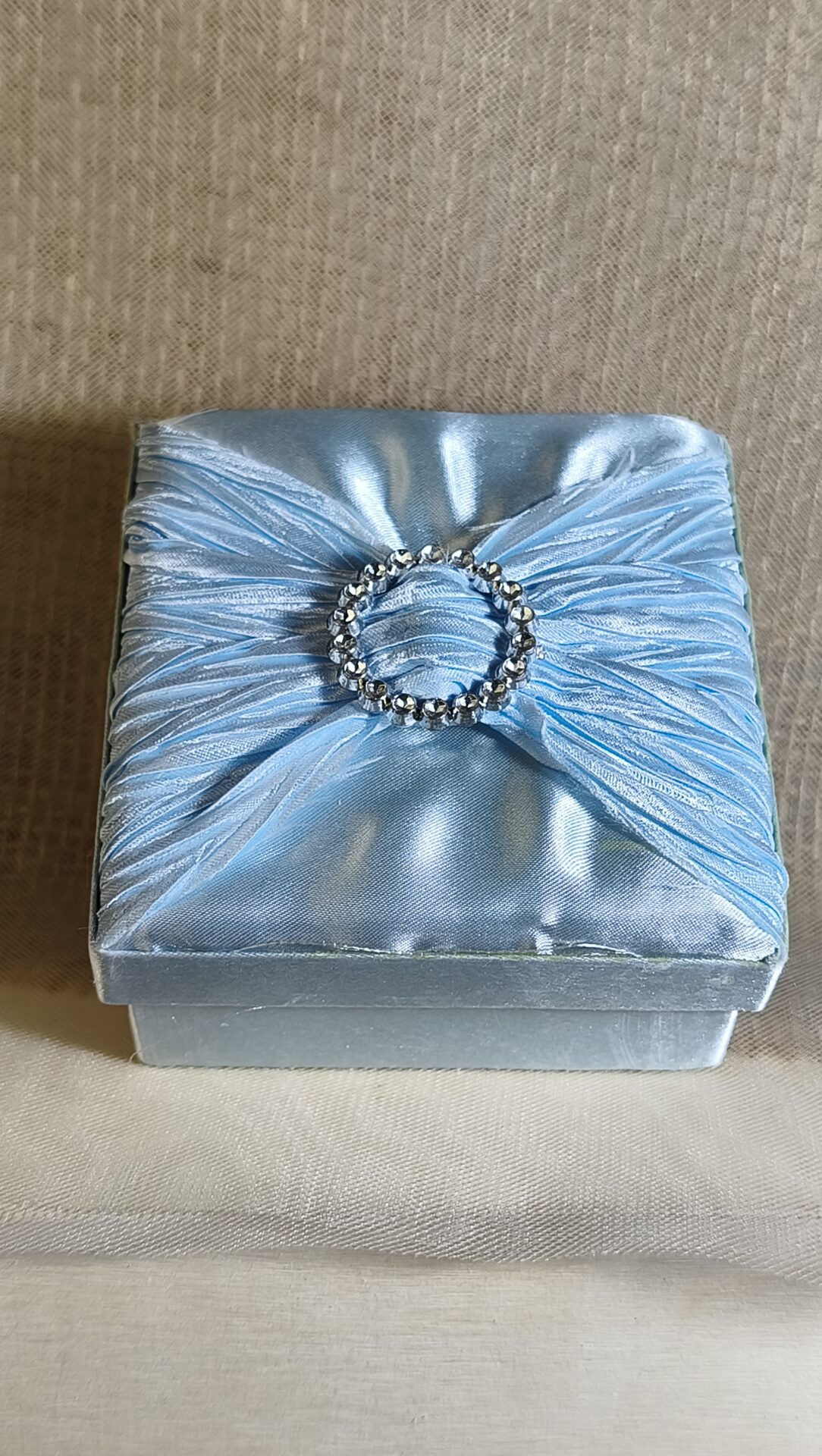 Mπομπονιερα Γαμου Κουτακι Σιελ Αγκραφα