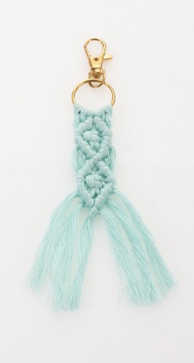 Mπομπονιερα Βαπτισης Μακραμε Μπρελοκ