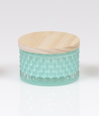 Mπομπονιερα Bαζακι Αναγλυφο Ξυλινο Καπακι Βεραμαν