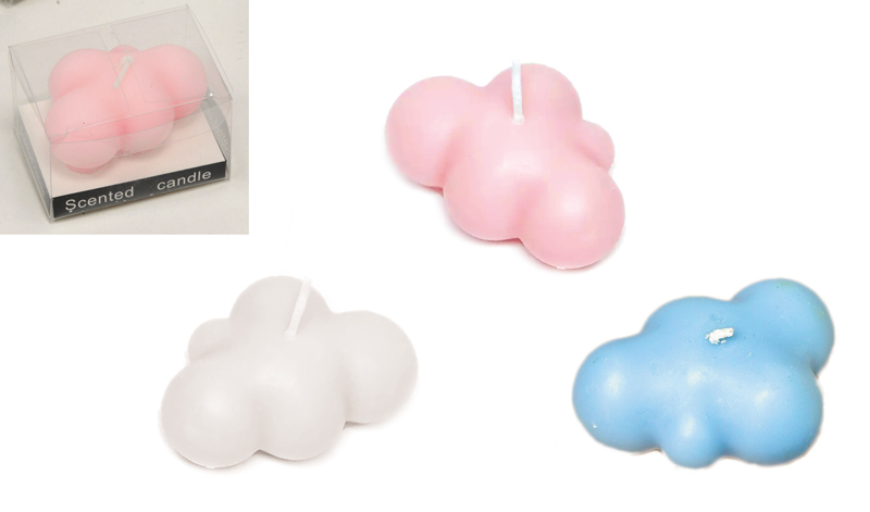 Mπομπονιερα Βαπτισης Συννεφακι Κερακι