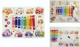 Mπομπονιερα Βαπτισης Παιχνιδι Ξυλοφωνο + Παζλ