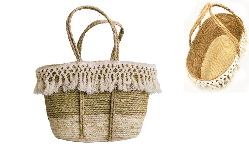 Τσαντα Ψαθινη 