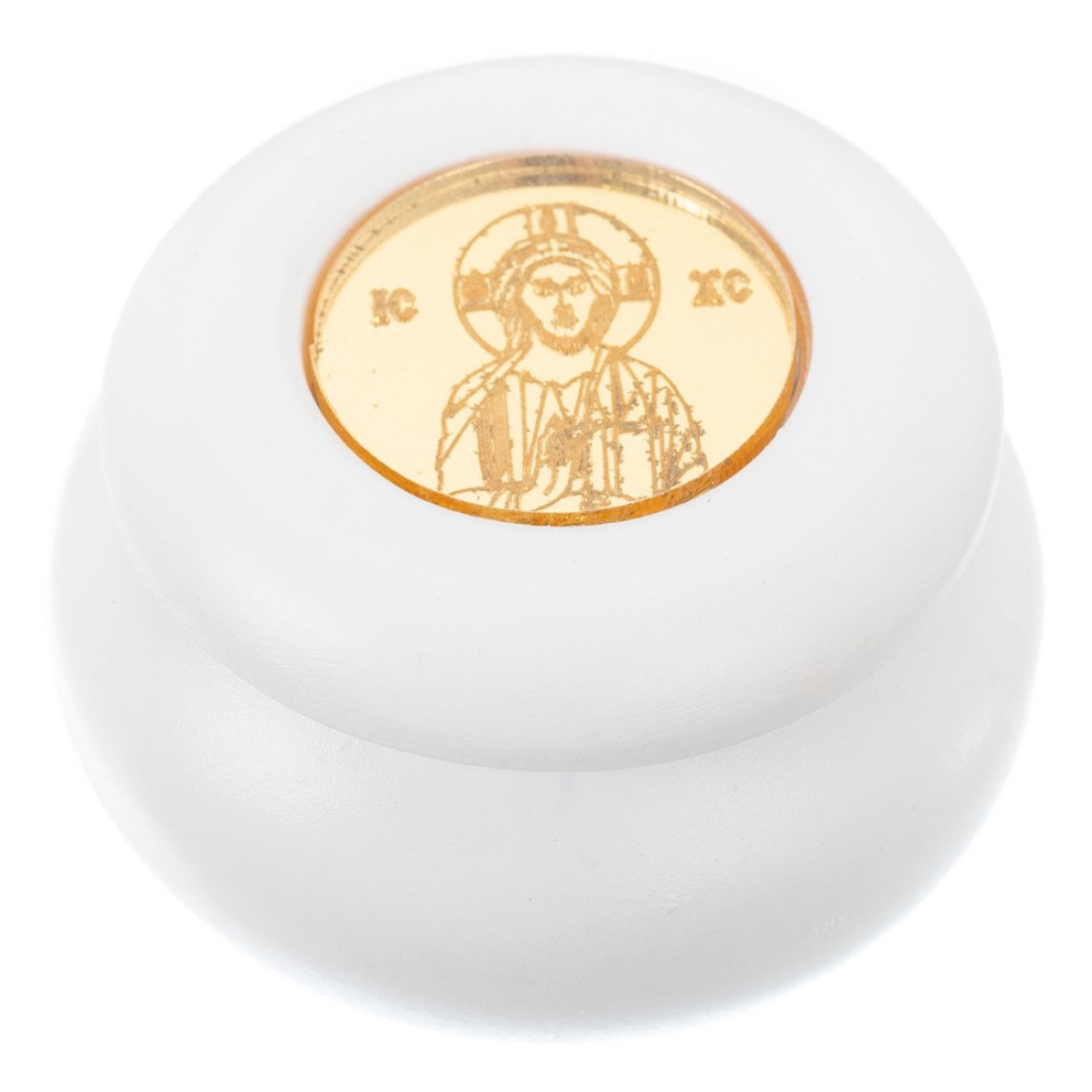 Mπομπονιερα Κεραμεικη Μπιζουτιερα Μακαρον Χριστος