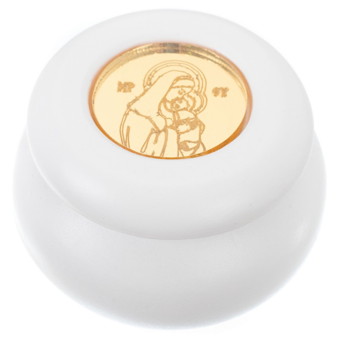 Mπομπονιερα Κεραμεικη Μπιζουτιερα Μακαρον Παναγια