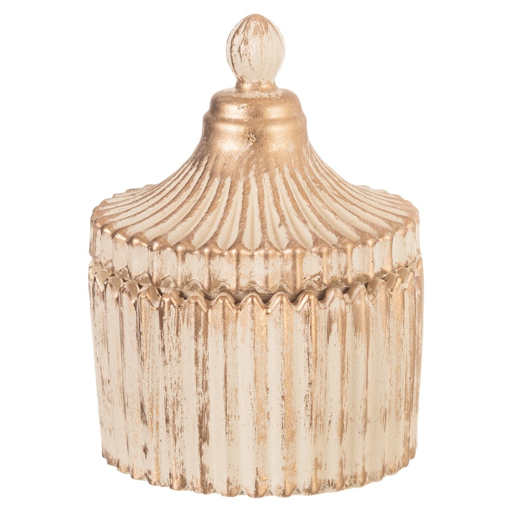 Mπομπονιερα Κεραμεικη Φοντανιερα Μπεζ