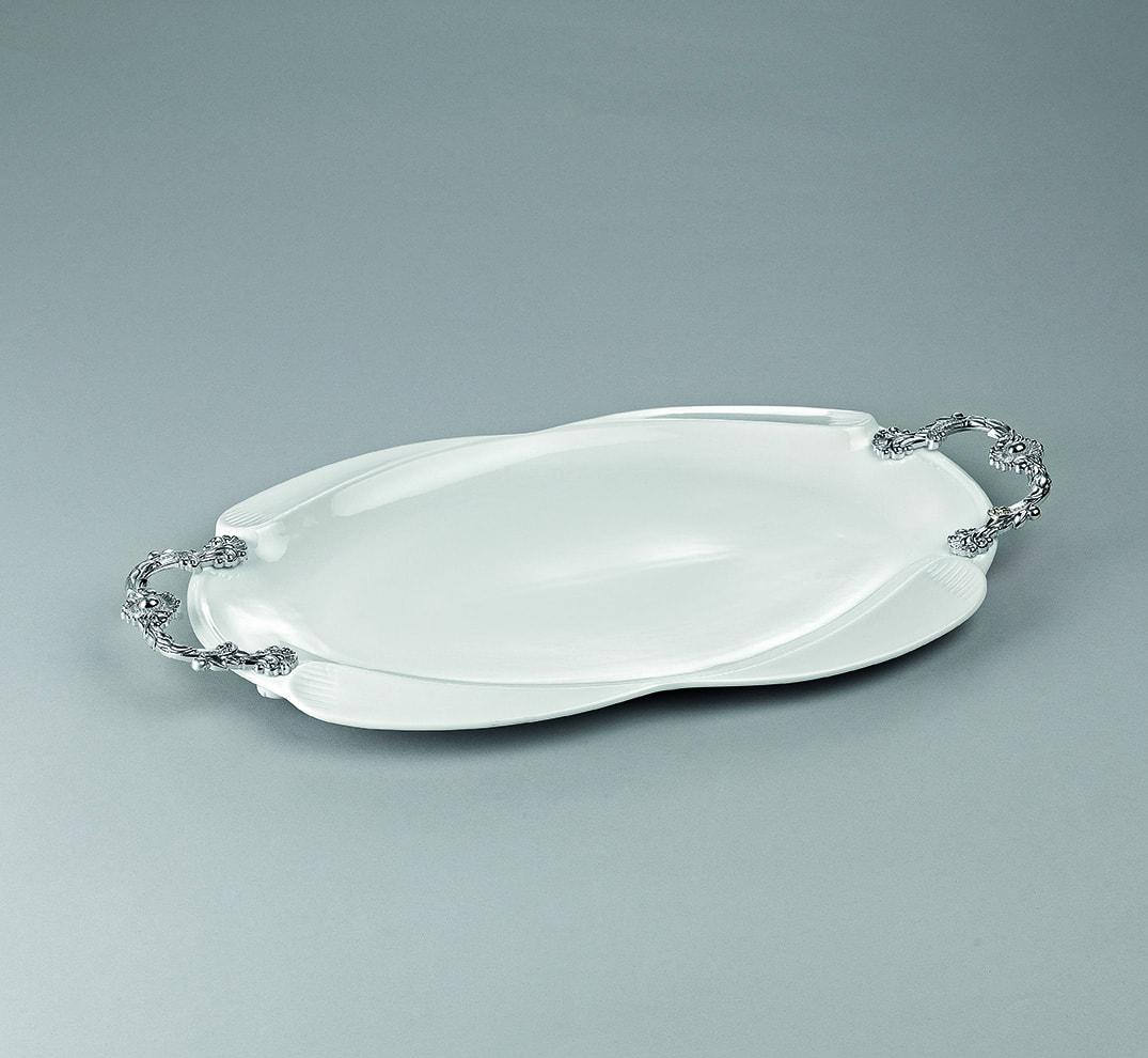 ΔΙΣΚΟΣ ΛΕΥΚΟΣ ΠΟΡΣΕΛΑΝΙΝΟΣ ΜΕ ΑΣΗΜΙ ΧΕΡΟΥΛΙΑ