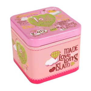 Mπομπονιερα Βαπτισης Μεταλλικο Κουτακι