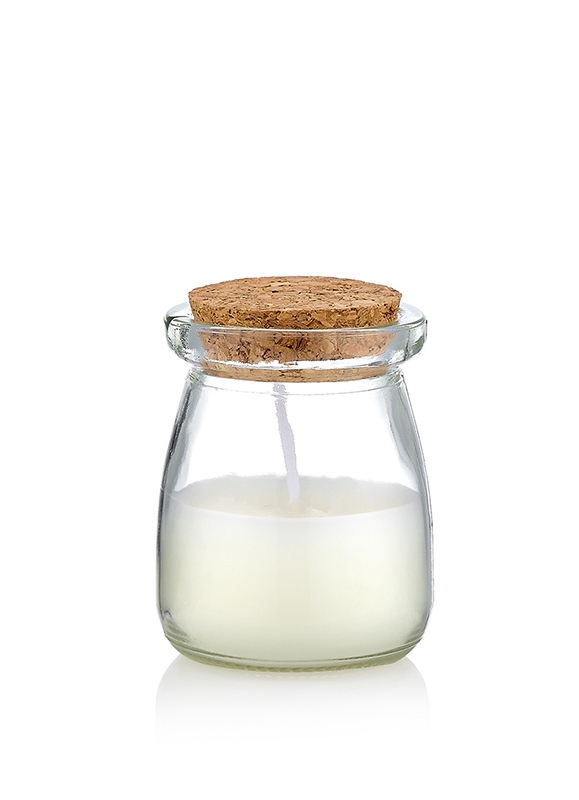 Mπομπονιερα Βαζακι Με Κερι