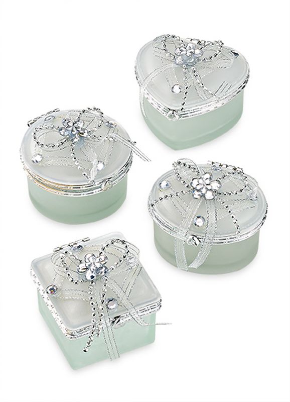 Mπομπονιερα Μπιζουτιερα Με Λουλουδι