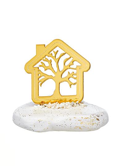 Mπομπονιερα Γαμου PLEXI Σπιτακι Σε Βραχακι