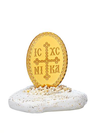 Mπομπονιερα Βαπτισης Κωνσταντινατο Βραχακι