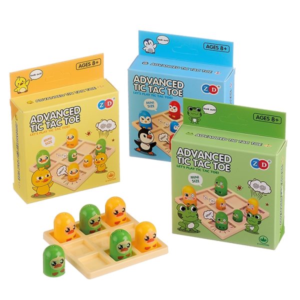 Mπομπονιερα Βπτισης ΕΠΙΤΡΑΠΕΖΙΟ ΠΑΙΧΝΙΔΙ ΤΡΙΛΙΖΑ ΜΕ ΖΩΑΚΙΑ 3 ΧΡΩΜΑΤΩΝ ΣΕ ΑΤΟΜΙΚΟ ΚΟΥΤΙ