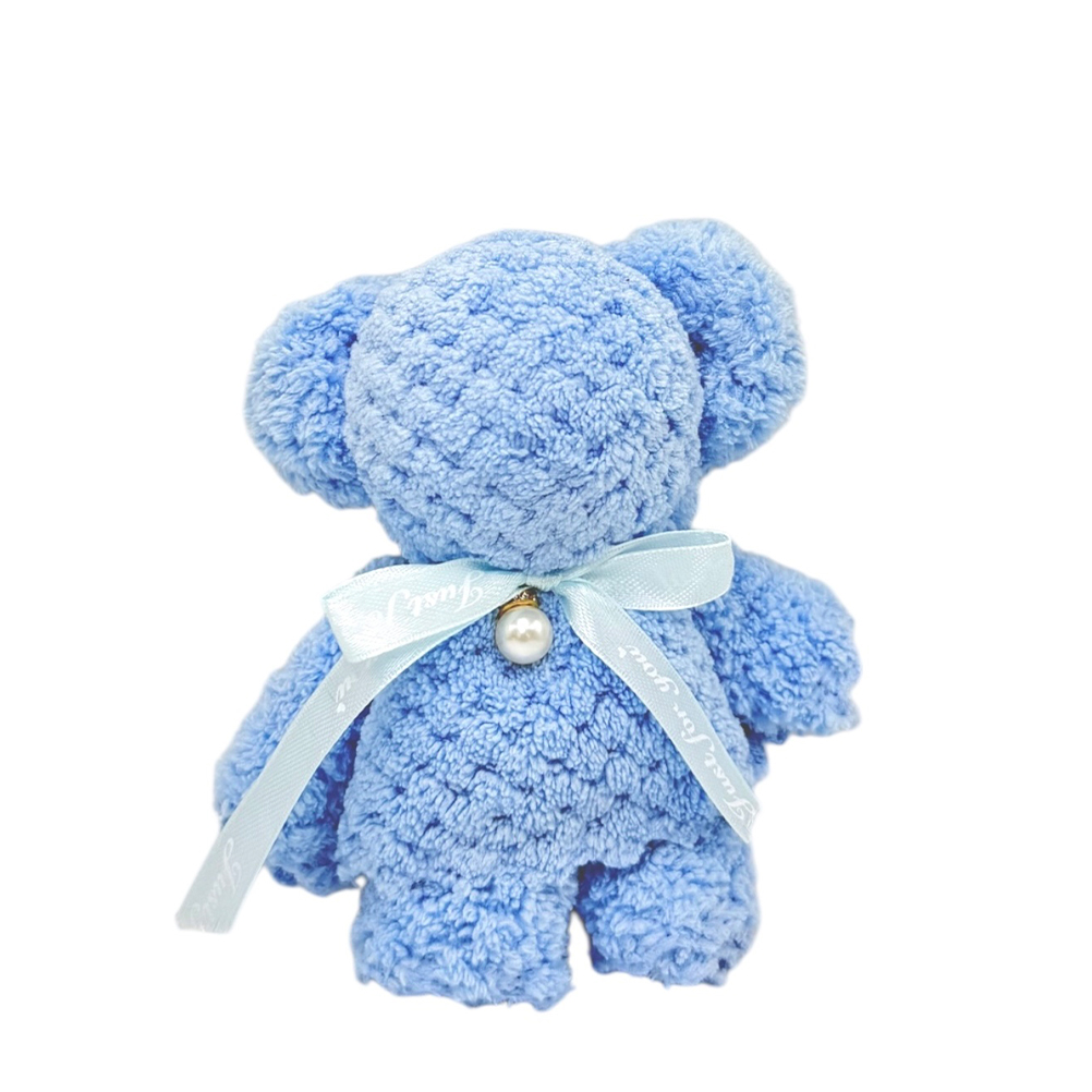 Mπομπονιερα Βαπτισης ΑΡΚΟΥΔΑΚΙ ΠΕΤΣΕΤΑ Σιελ