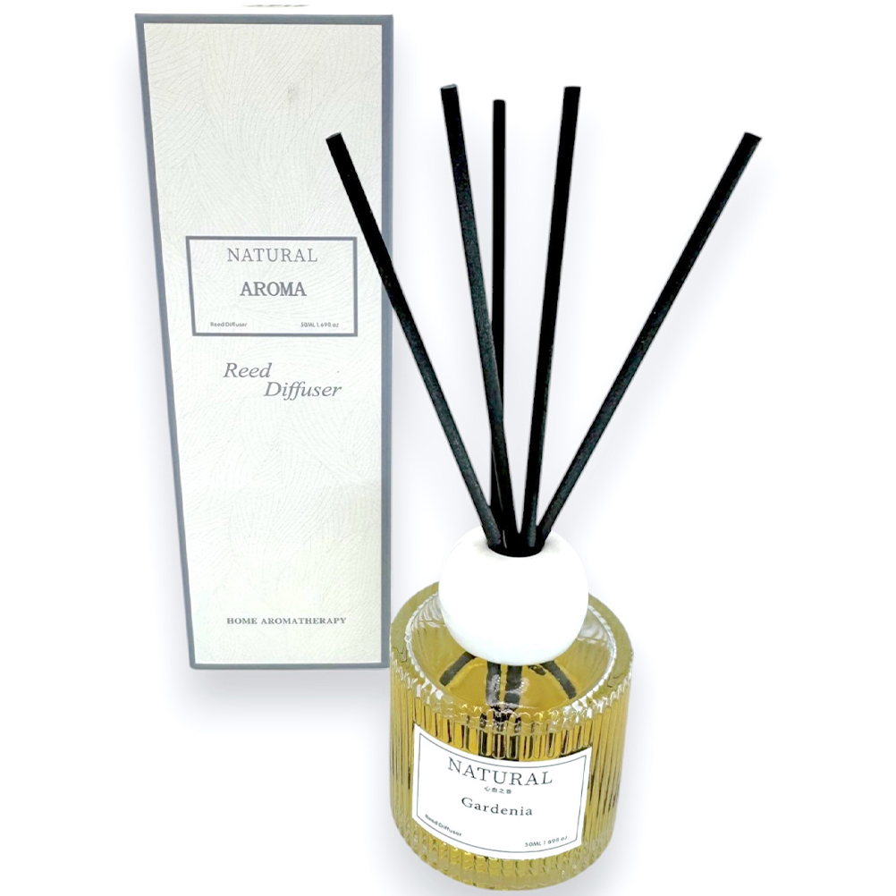 Mπομπονιερα Αρωματικο Χωρου GARDENIA ΜΕ 5 STICKS, 50ml