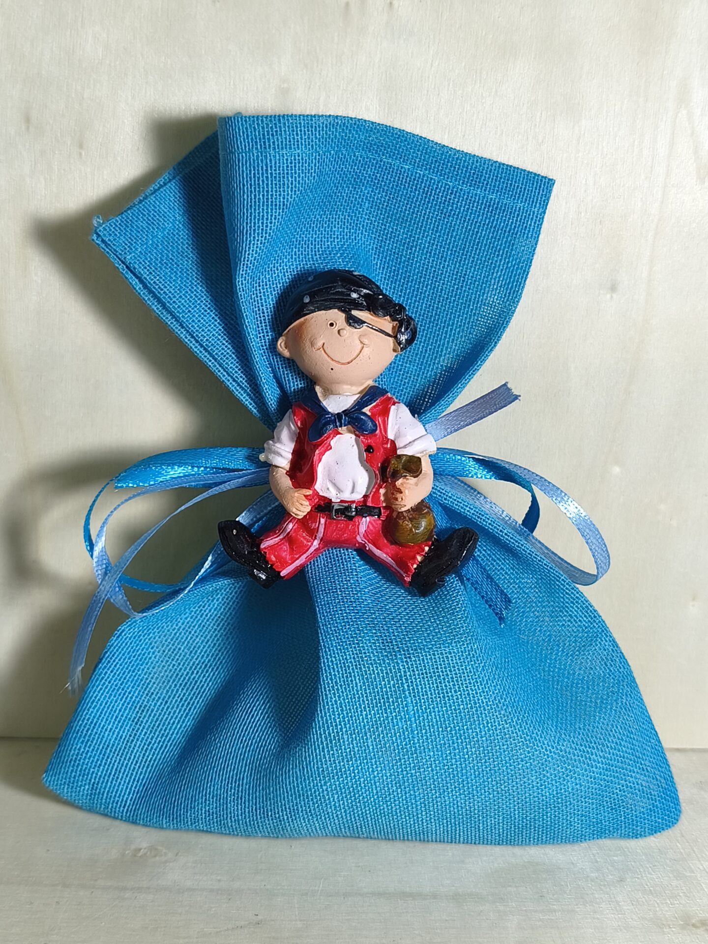 Mπομπονιερα Βαπτισης Πειρατης Μαγνητακι