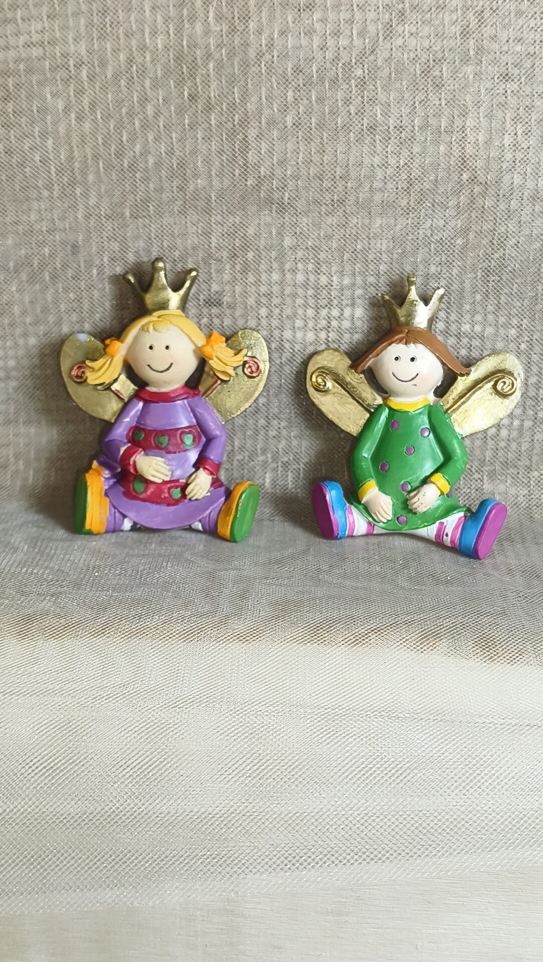 Mπομπονιερα Βαπτισης Πριγκιπας-Πριγκιπισσα Μαγνητακι