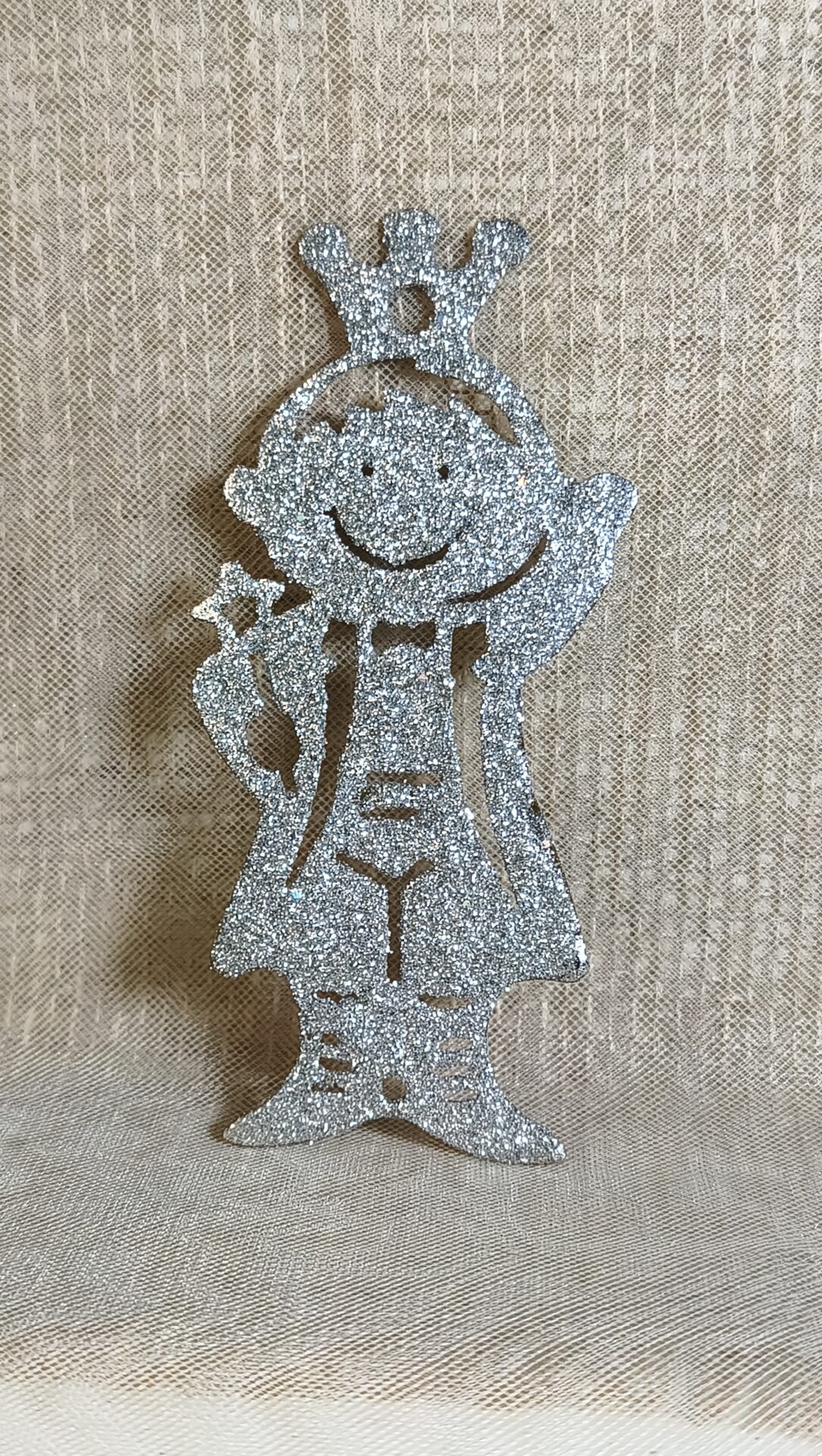 Mπομπονιερα Βαπτισης Πριγκιπας Glitter