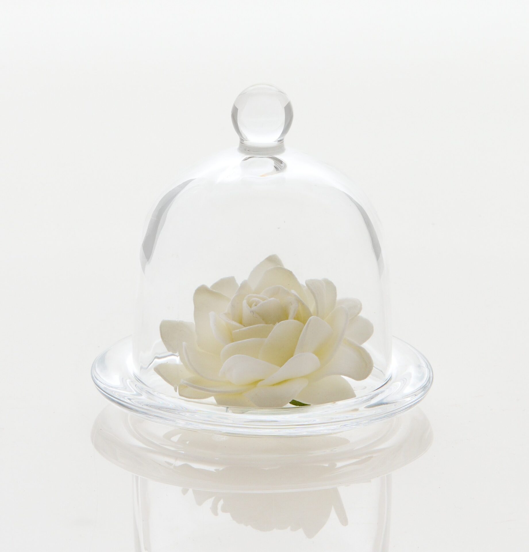 Mπομπονιερα Καμπανα Γυαλινη