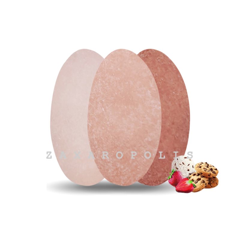 Koυφετα Πλακε Πιτσιλωτο Τριπλετα Χρωματων Σ.Μηλο 1kg