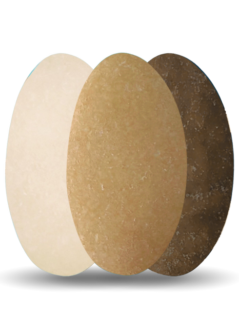 Koυφετα Πλακε Πιτσιλωτο Τριπλετα Χρωματων Nude 1kg