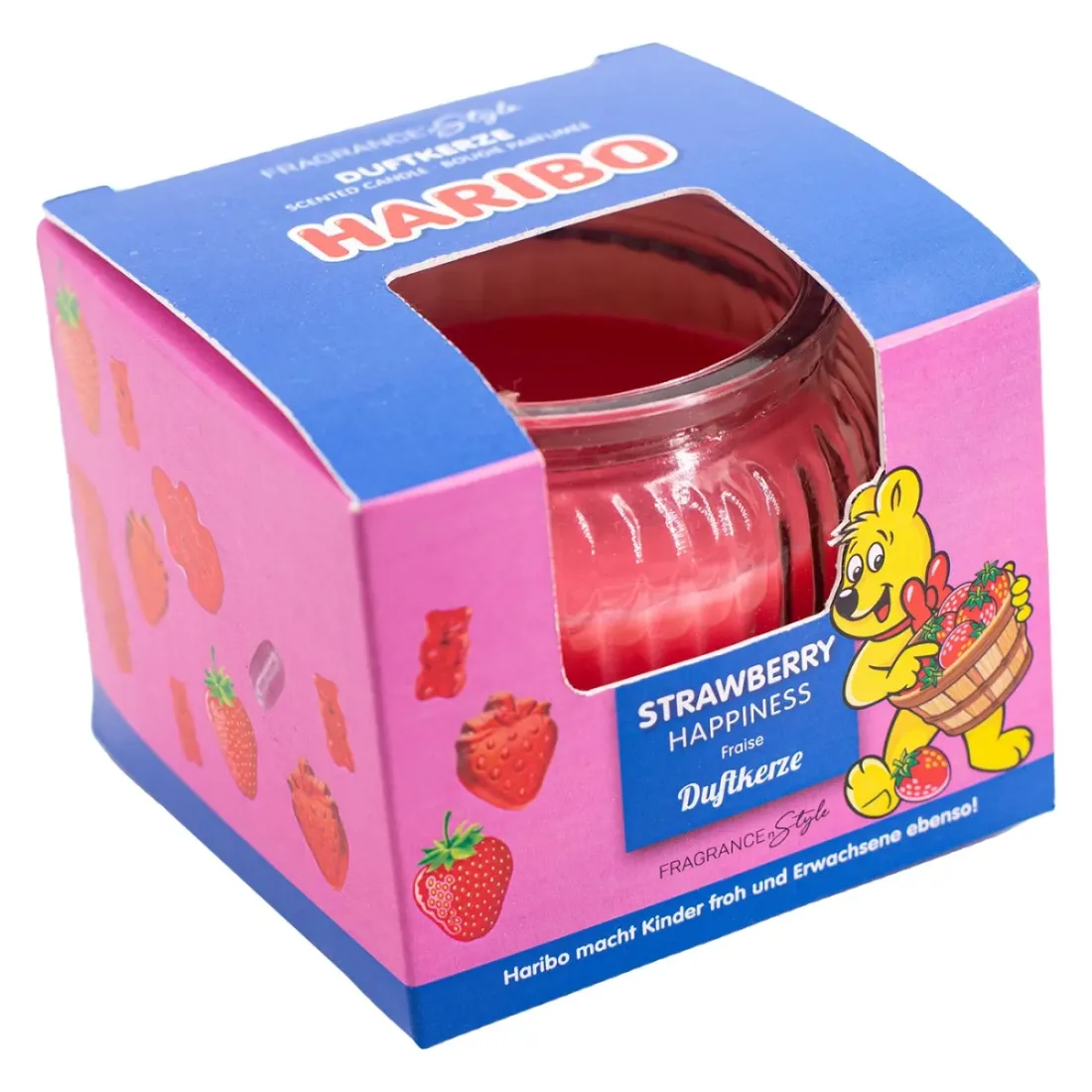 Mπομπονιερα Βαπτισης Κερι Haribo Strawberry Happiness - 85g