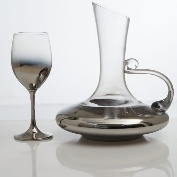 Σετ ποτήρι και καράφα γάμου