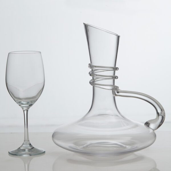 Σετ ποτήρι και καράφα γάμου