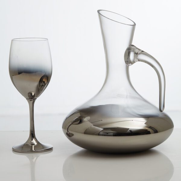 Σετ ποτήρι και καράφα γάμου