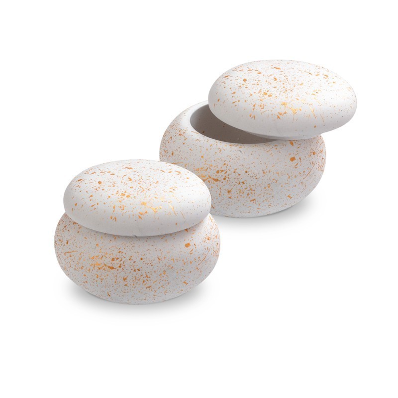 Mπομπονιερα Κεραμεικη Μπιζουτιερα Μακαρον Πιτσιλωτο