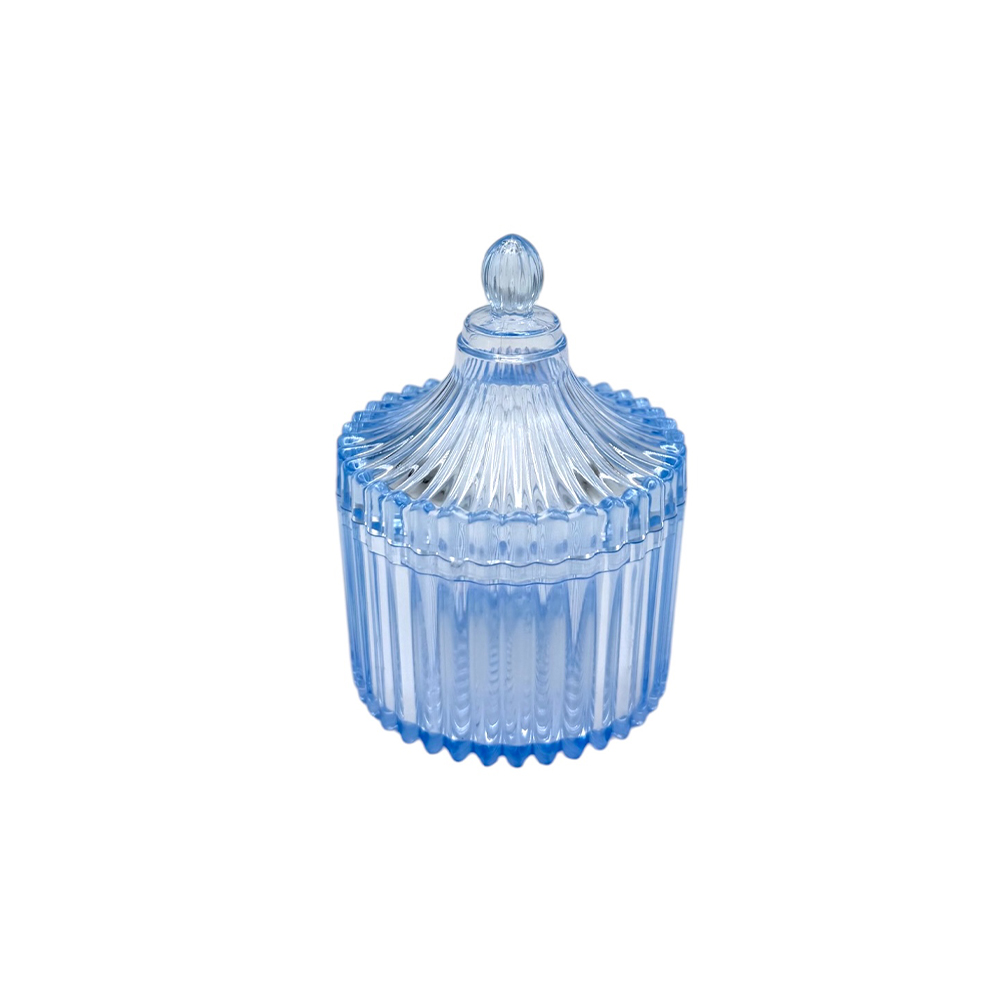 Mπομπονιερα ΑΚΡΥΛΙΚΗ ΔΙΑΦΑΝΗ ΜΠΙΖΟΥΤΙΕΡΑ Σιελ