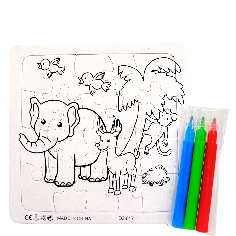 Mπομπονιερα Bαπτισης ΠΑΖΛ ΜΕ ΜΑΡΚΑΔΟΡΟΥΣ ΖΩΑ ΤΗΣ ΖΟΥΓΚΛΑΣ