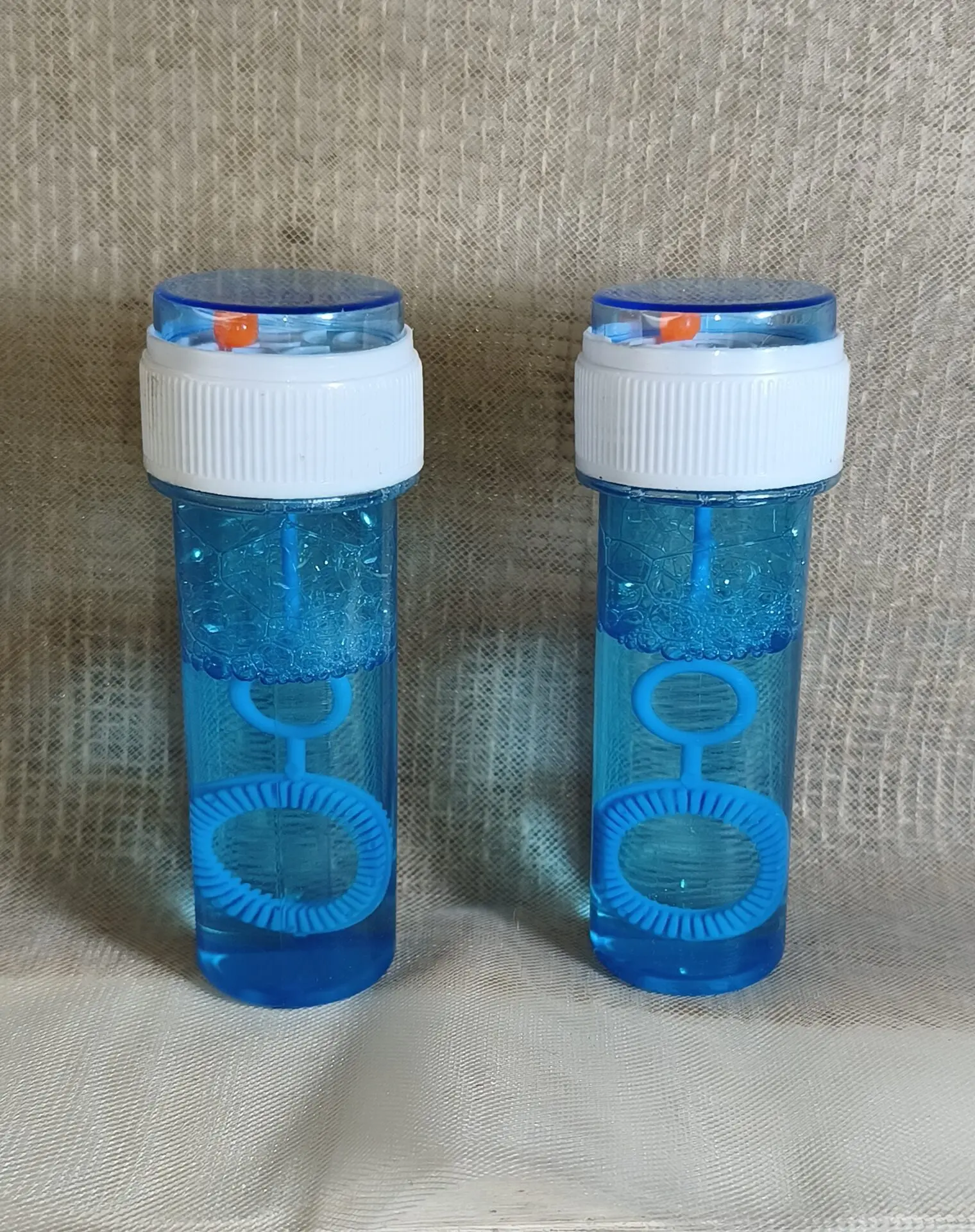 Mπομπονιερα Βαπτισης ΣαπουνοΦουσκα Σιελ